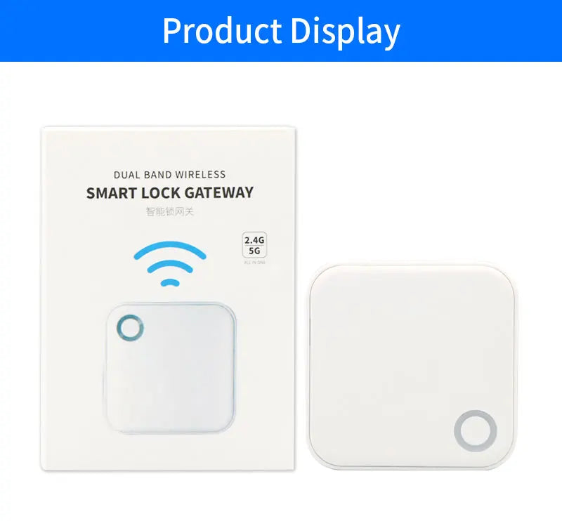 Smart Home Hub Remote WIFI Gateway Bluetooth Mesh 5GHz 2.4GHz Door Lock Gateway G5 for TTHotel TTLOCK APP Hotel Smart Lock Hub