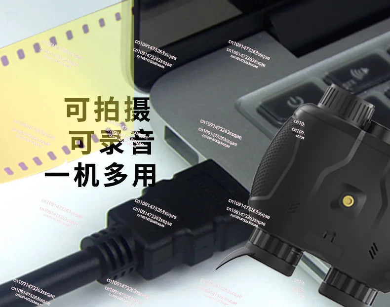 2025 new naked eye 3D high definition 4K low light full color infrared night vision telescope outdoor camping fishing