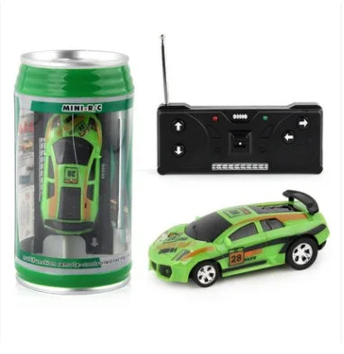2023 Remote Control Car 20KM/H Coke Can Mini RC Car Radio Remote Control Micro Racing Car 4WD Cars RC Models Toys for Kids Gifts
