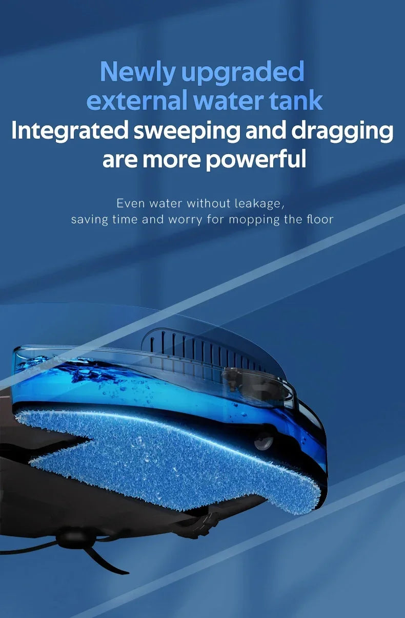 Automatic Sweeping Robot Vacuum Cleaner APP Control Water Tank Sweep and Wet Mopping Vacuum Clean For VIP Customers DropShipping