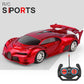 1/18 RC Car LED Light 2.4G Radio Remote Control Sports Cars For Children Racing High Speed Drive Vehicle Drift Boys Girls Toys