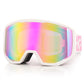 EXP VISION-Ski Goggles for Men and Women, OTG Anti Fog, UV Protection, Snowboard Glasses, Winter Eye Wear