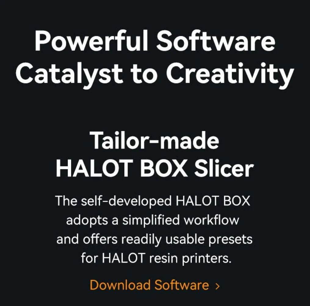 CREALITY Original HALOT-MAGE S Resin 3D Printer 14K 13320*5120px Mono LCD 10.1" Printing 150mm/H Hyper-Speed 4.3" Touch Screen