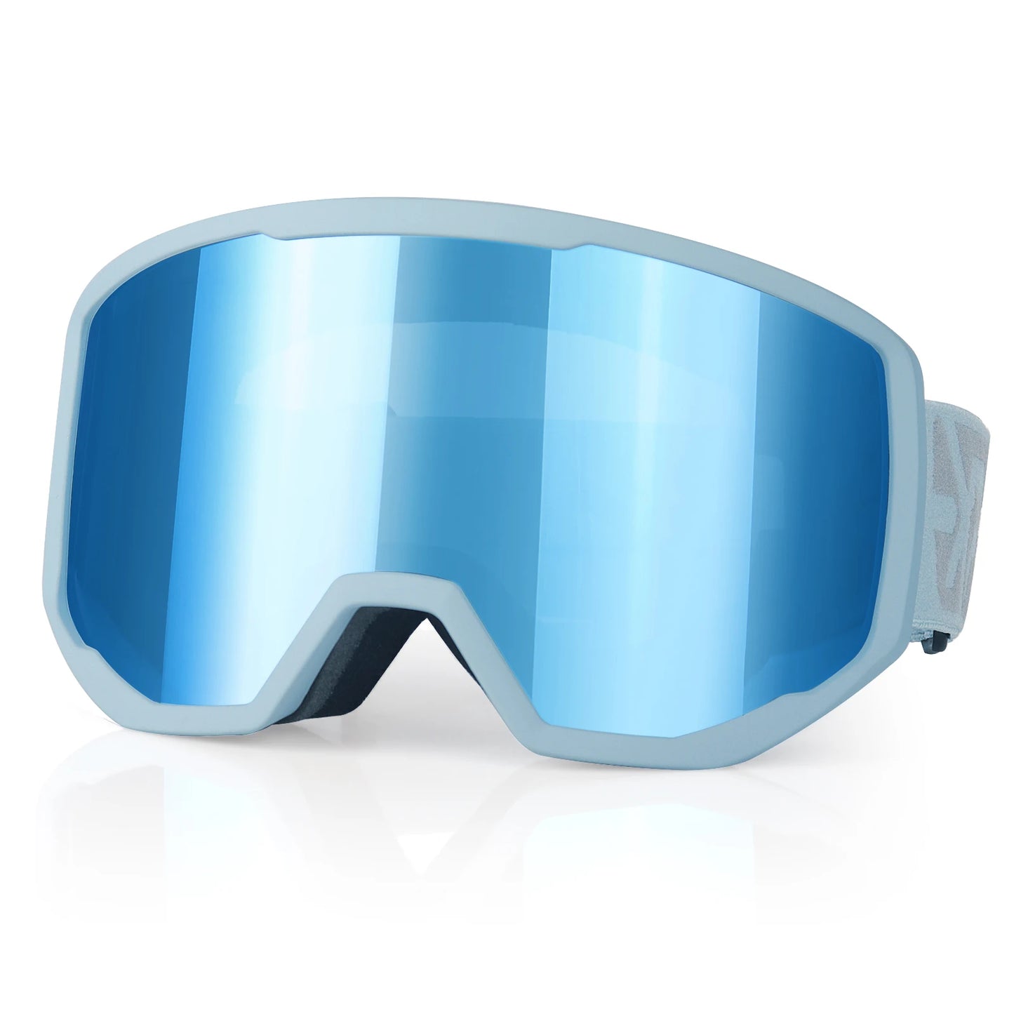 EXP VISION-Ski Goggles for Men and Women, OTG Anti Fog, UV Protection, Snowboard Glasses, Winter Eye Wear