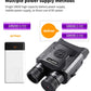 5K Night Vision Binoculars HD Full Dark 500M With Screen Digital Zoom Infrared Goggles Observing Animals Camping Hunting