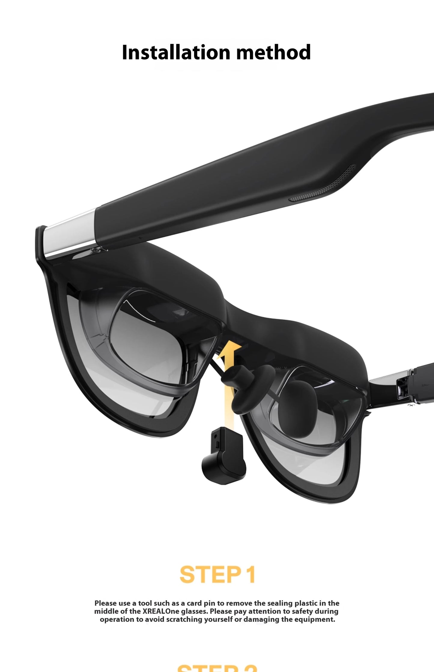 XREAL Eye 6DoF suspension mode virtual and real fusion screen recording first-person perspective shooting custom accessories