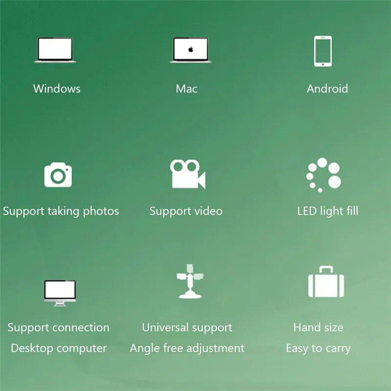 1600X 1000X 500X Digital Microscope Camera Type C USB Portable Electronic Microscope For Soldering Magnifier Cell Phone Repair