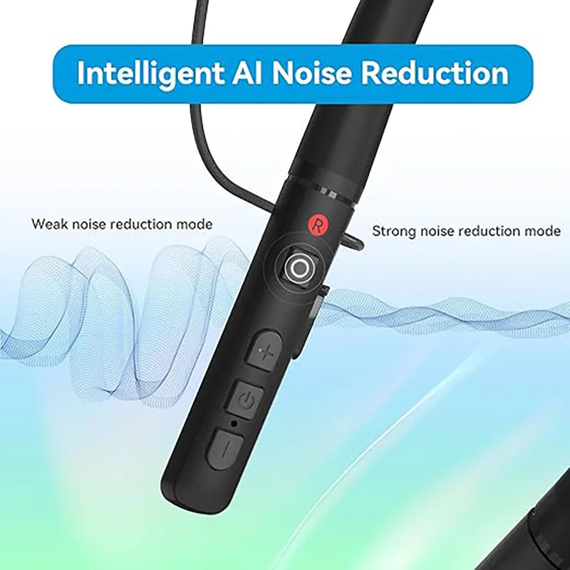 Neck strap hearing Wireless Bluetooth Ear Machine Noise Canceling Headphones For The Elderly Rechargeable Hearing Aid amplifier