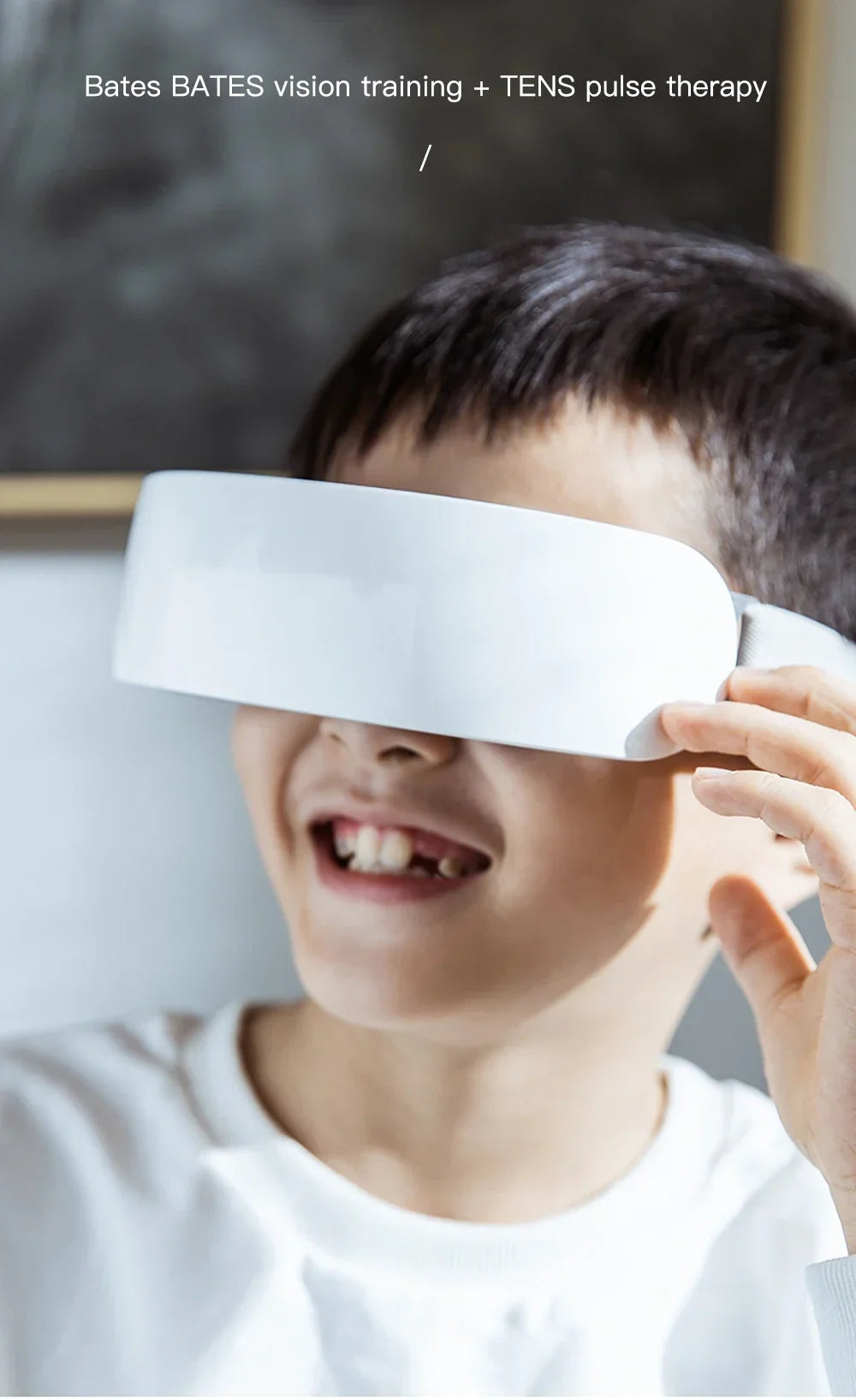 Ems Vision recovery eye massager Green Light Vision Recovery Training Instrument Acupressure Eye Protection Restore Health Care