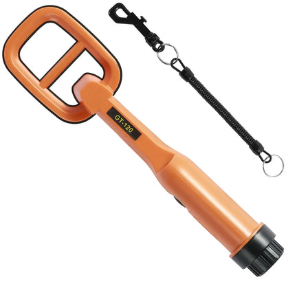 Underwater Metal Detector IP68 Fully Waterproof Handheld GT-120 Metal Finder Detector Diving Detecting Treasure with LED Alarm