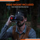 Night Vision Binoculars with Head Mount Goggles Telescope Infrared 300 Meters Darkness Goggles for Hunting Hunting Surveillance