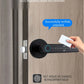 Smart Fingerprint Door Lock Handle for Home Apartment With Key card Digital Door Lock Keypad Keyless Entry electronic lock