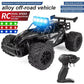 Remote Control Car RC Drift Racing 1:16 Vehicle Off Road Alloy 2.4G Radio High-Speed Trucks With LED Light Climbing Gift Kid Toy