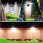 Solar Security Lights Solar Flood Lights Outdoor Waterproof with Motion Sensor 4 Modes 90 LEDs Wall Lights for Porch Yard Garden