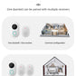 Smart Doorbell Ring Door Camera Infrared Night Viewing WiFi Wireless Video Bell Camera Rechargeable Video Intercom Doorbell