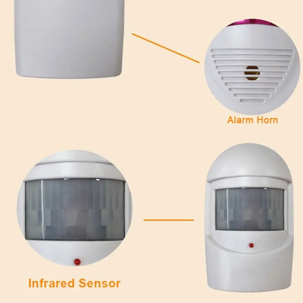 Induction Sensor Intruder Alert 1+2 Receiver Motion Sensor The Burglar Alarm Alarm Alarm System