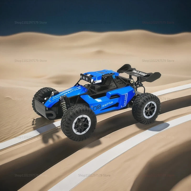 RC Cars 1:16 20KM/H High Speed 2.4GHz Off-Road Remote Control Car Monster Truck Vehicle with LED HeadLights Ideal Gifts for Kids