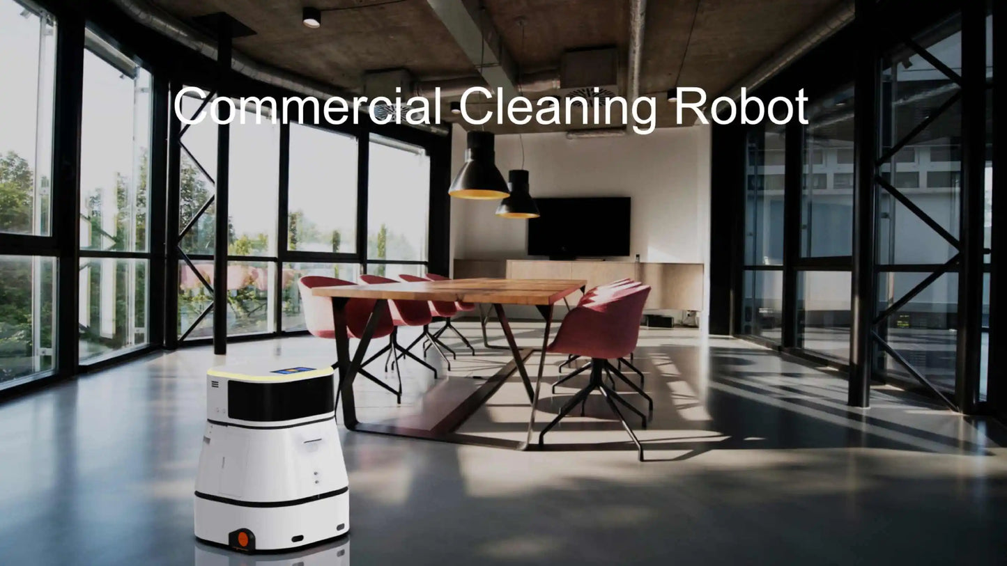 2024 Intelligent Robotic Floor Sweeper Vacuum Cleaner Washer Industrial Cleaning Robot Vacuum Cleaner Commercial