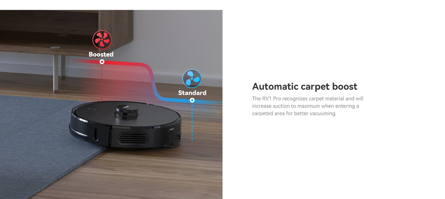 IMOU RV1 Pro Strong Suction Robotic Vacuum Cleaner Robot Self-empty Sweeper Aspirador Friegasuelos Home Appliance