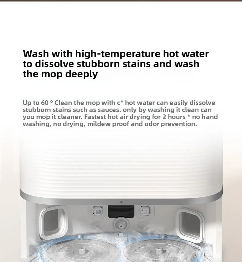 Mi Robot Vacuum M30S Auto Clean Sweep Mop Wash All in One