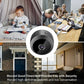 Wifi Security Camera 1080P HD - Home Security Visible Design for Family & Pets, 160° View & Night Mode Indoor/Outdoor Camera