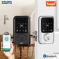XSDTS Entry Smart Door Lock IC Card Key/Password/ Tuya Smartlife APP Unlock Front Door Smart Lock Deadbolt