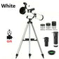 875Times Astronomical Telescope Zoom Reflector Telescope Large Caliber Monocular Deep Space View Star Moon Telescope 70076