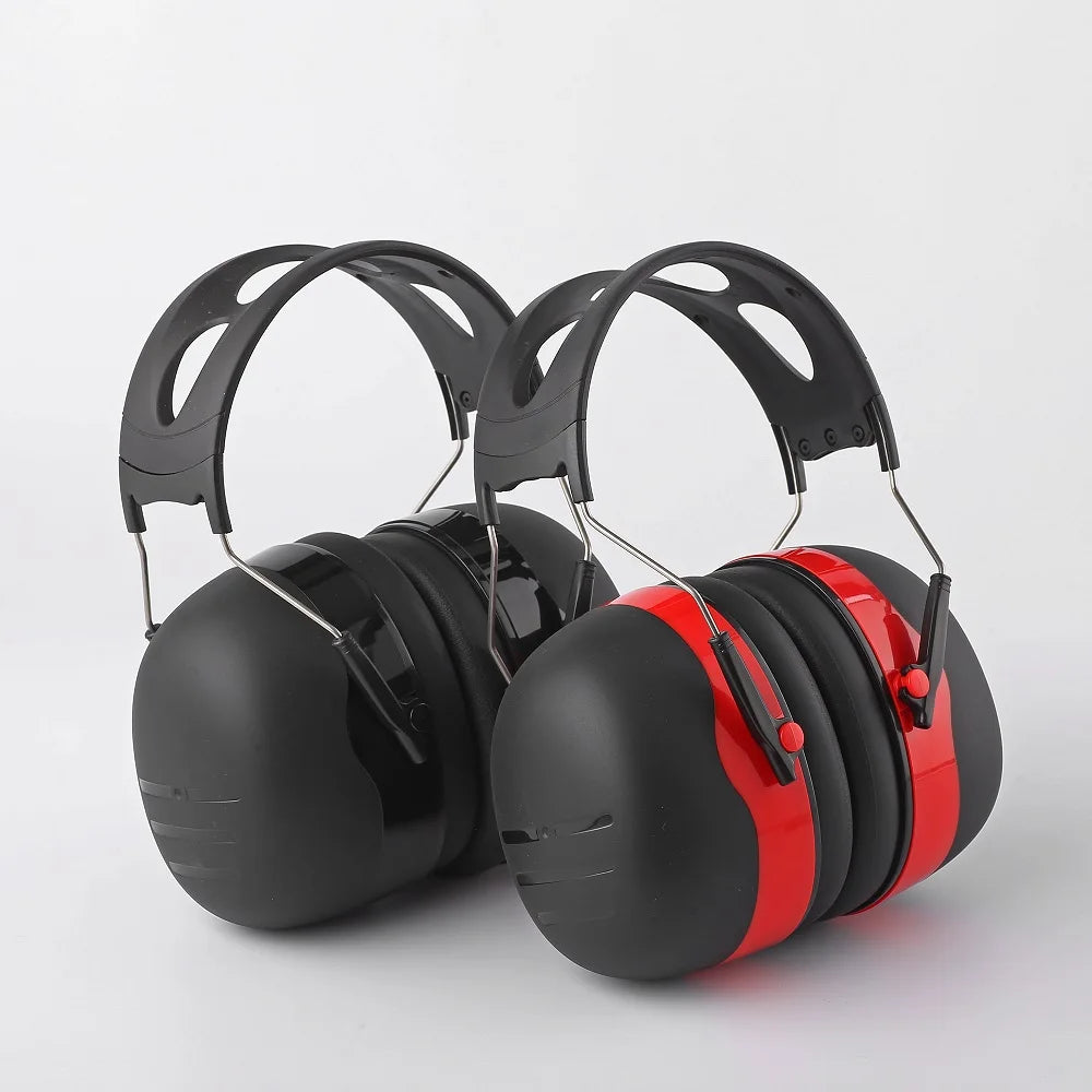 Adjustable Hearing Protector Earmuffs Noise Reduction for Construction Shooting Woodwork Multi Scene Use Comfort Lightweight