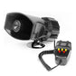 7-Sound Loud Car Warning Alarm Truck Alarm Loudspeaker 12V Siren Air Horn Megaphone Police Firemen Car Horn 110DB