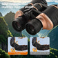 Bronze-colored high-definition 10x 10X50 binoculars, FCM broadband coated, 50MM large objective lens, 25MM large eyepiece