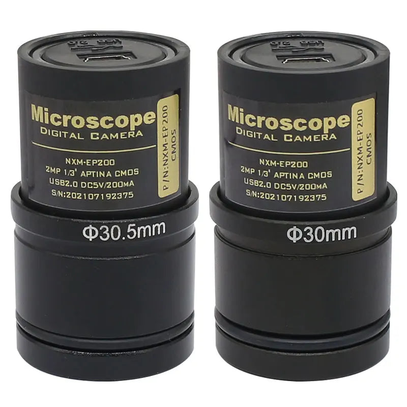 Microscope Electronic Eyepiece 2.0MP CMOS USB Camera Mounting Diameter 23.2mm 30mm 30.5mm for Bio-microscope Stereo Microscope