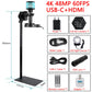 4K Microscope 48MP Digital Microscope For Electronics USB Industrial Cameras HDMI 1-180X Zoom C-Mount Lens Phone Pcb Soldering