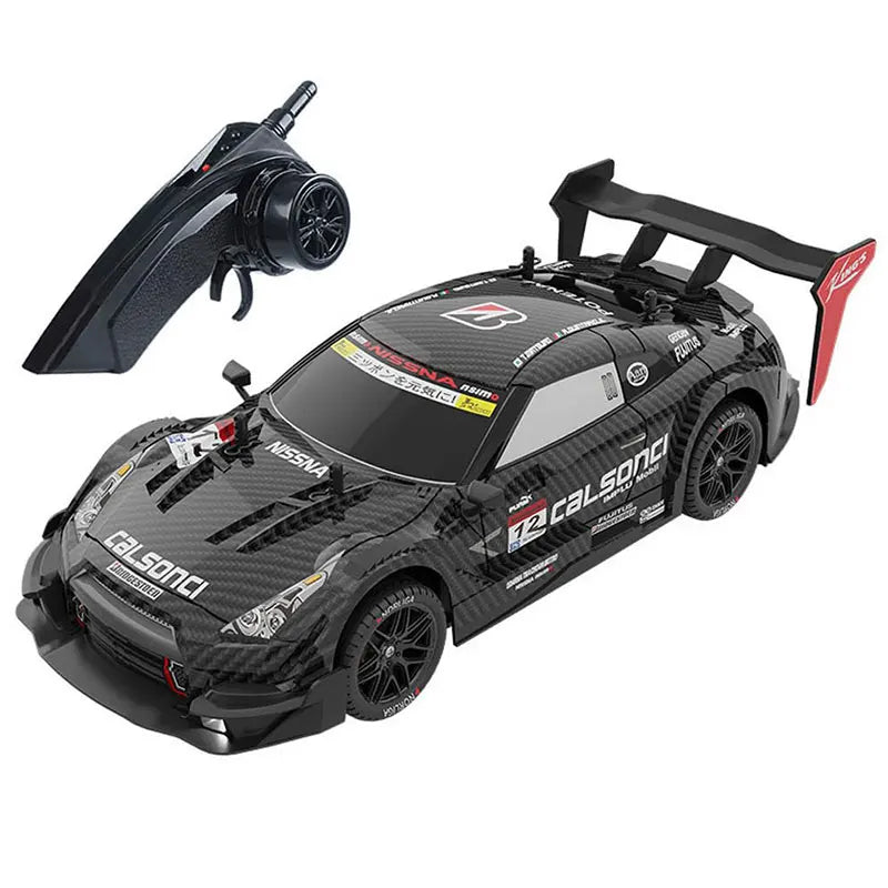 RC Drift Car 1/14 Scale Remote Control Stunt Car 2.4GHz 4WD 40+KM/H High Speed Vehicle with LED Lights Racing Vehicle Toys Gifts