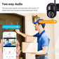 Wifi Security Camera Wireless Surveillance Camera Outdoor Waterproof CCTV Camera 4K Security Protection AI Human Tracking icsee