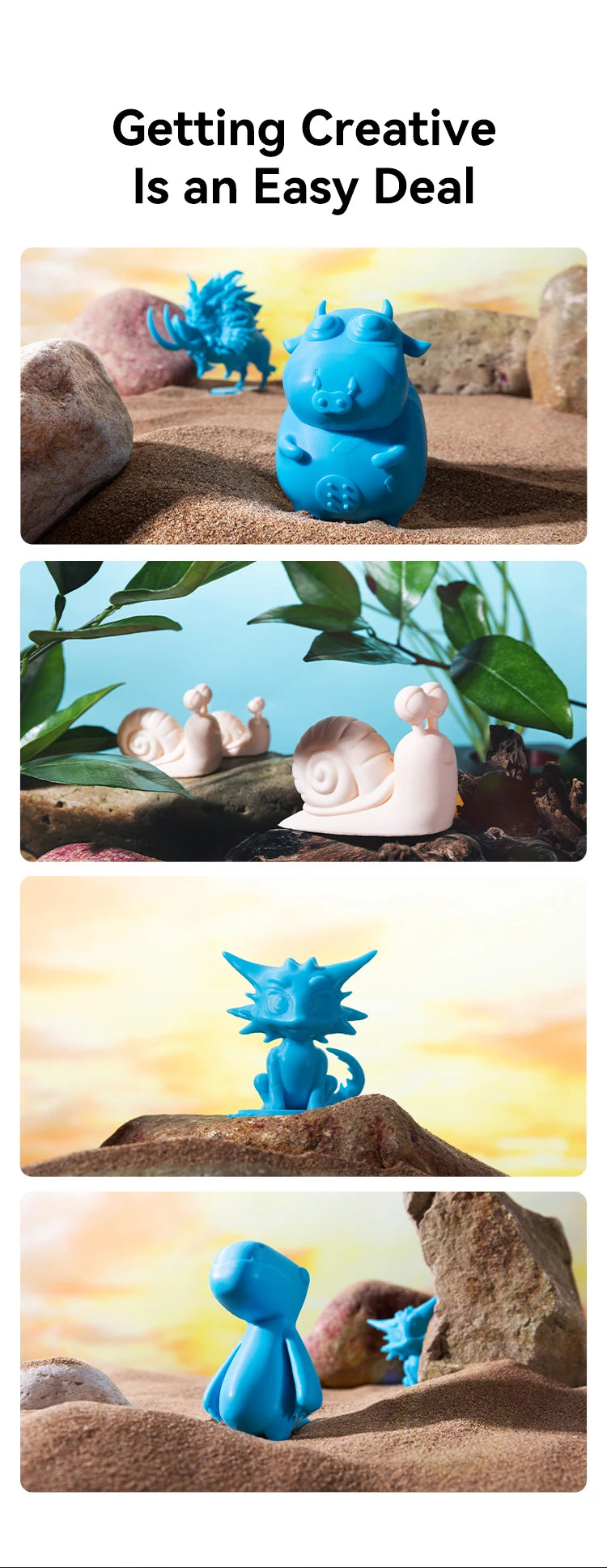 Creality HALOT R6 2K Resin 3D Printer Compact & Easy for Newbies 60mm/h Printing Speed 130*82*160mm Build Volume LCD Printer