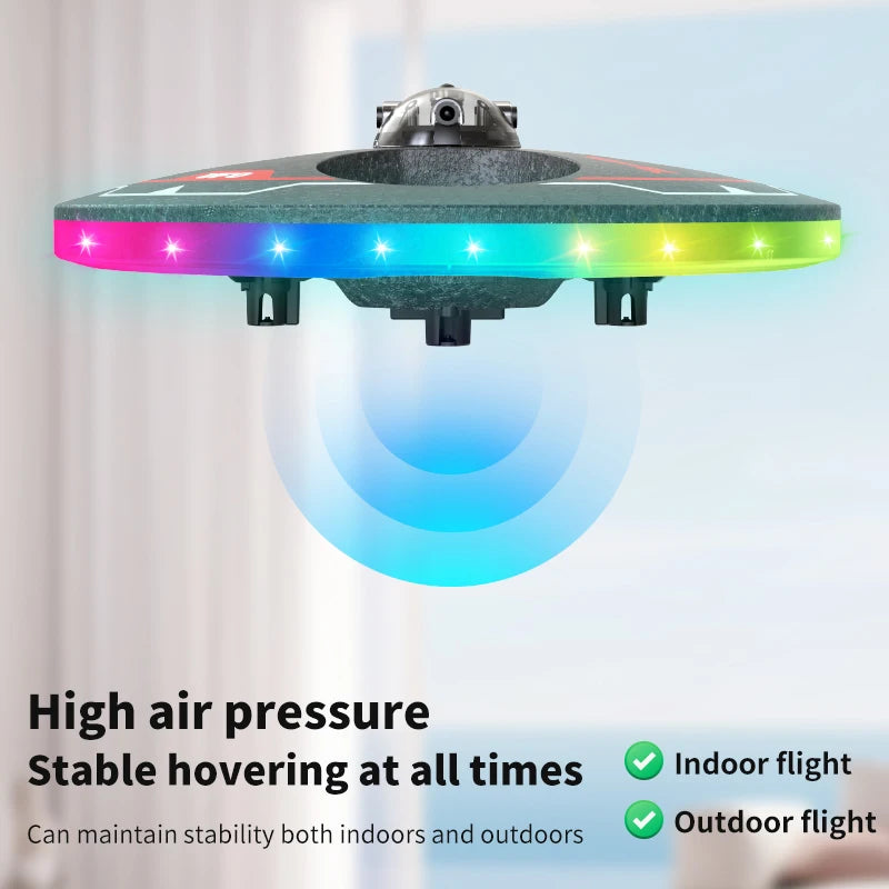 Drone with Camera Foam UAV Ufo Intelligent Obstacle Avoidance Aerial Aircraft Mini RC Helicopter Dron Toys for Kids Christmas