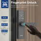 New Smart Door Lock With Tuya APP Digital Electronic Lock Smart Home Wooden Door Lock Biometric Fingerprint