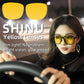 SHINU Myopia Night Vision Glasses Man Night Driving Glasses Women 80% Blocking Blue Light Lenses for Office Working TR90 Eyewear