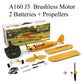 Hot Sale RC Plane RTF 2.4G Brushless Motor 3D/6G Remote Control Airplane  Wltoys A160 Upgraded J3-CUB Ready To Fly