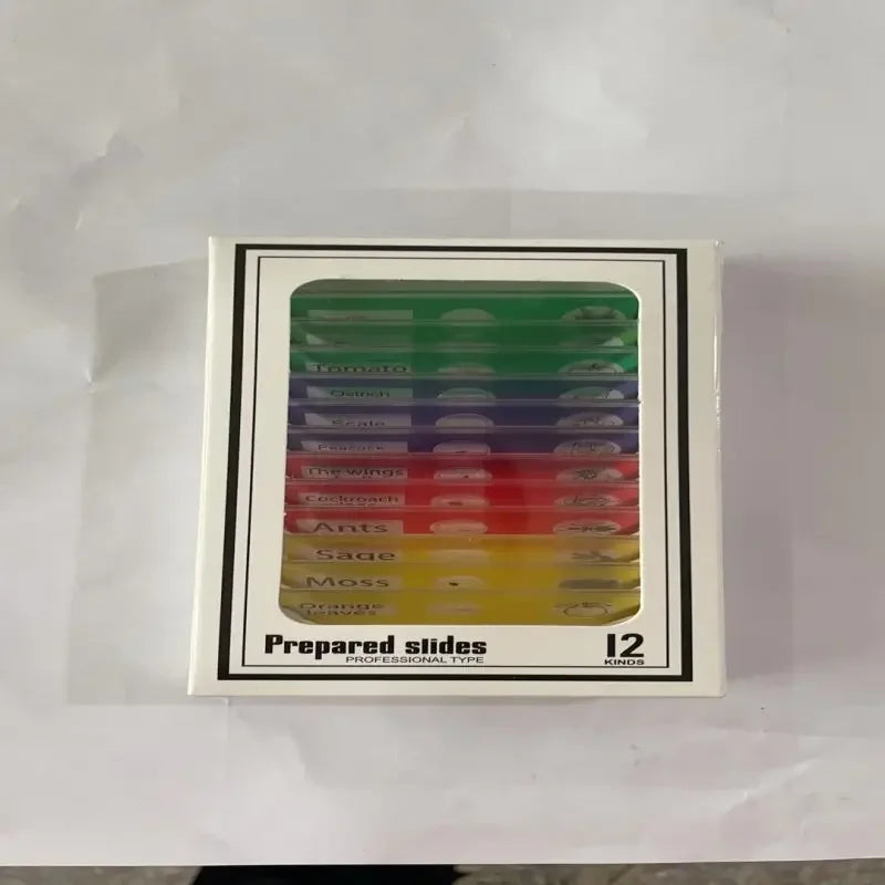 Microscope For Children's Development Of Intelligence Handheld Children's Plant Exploration Electric Lighting Mini Microscope