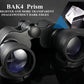 Professional Binoculars Baigish 8x30 10x40 10x50 12x4515x60 20x50 8-24x40 Powerful Military Telescope Long Range Monocular BAK4