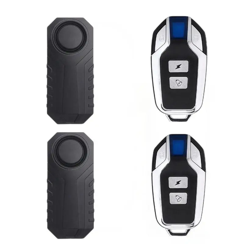 Anti-theft Alarm for Motorbike/Bicycle 113db High Volume Vibration Wireless Remote Control Electric Bell Sound Find A Vehicle