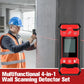 Multifunctional 4-in-1 Wall Scanning Detector Set Handheld Detection Instrument for Metal Rebar Wire Pipeline Wood Inside Wall