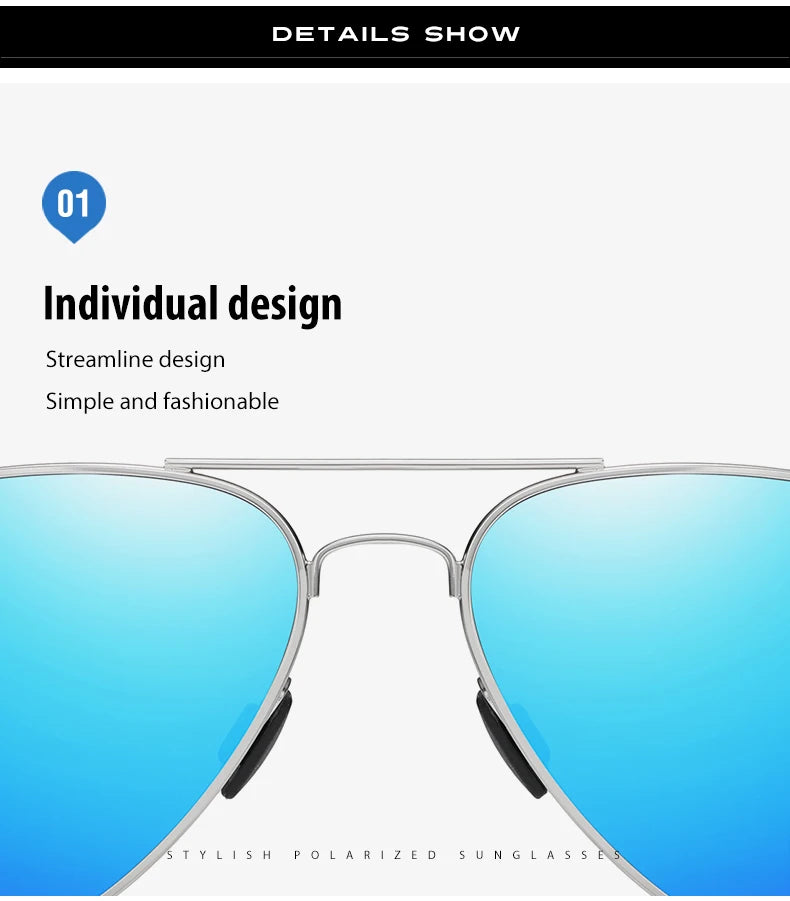 0 -0.5 -0.75 To -6 Night Vision Lens Oval Prescription Sunglasses Men Polarized Metal Driving Anti-Glare Nearsighted Sun Glasses