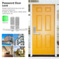 Home Security Device Keyless Entry Smart Mechanical Door Lock Digital Password Entry Non‑Power Anti‑Theft Safety Home Access