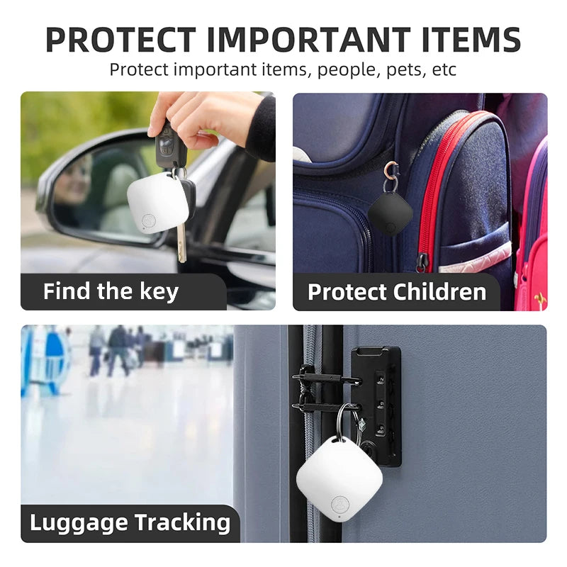 Mini GPS Tracker Anti Lost Device Let Kids Bag Wallet Tracking Bluetooth 5.0  Smart Finder Locator For IOS/ Android