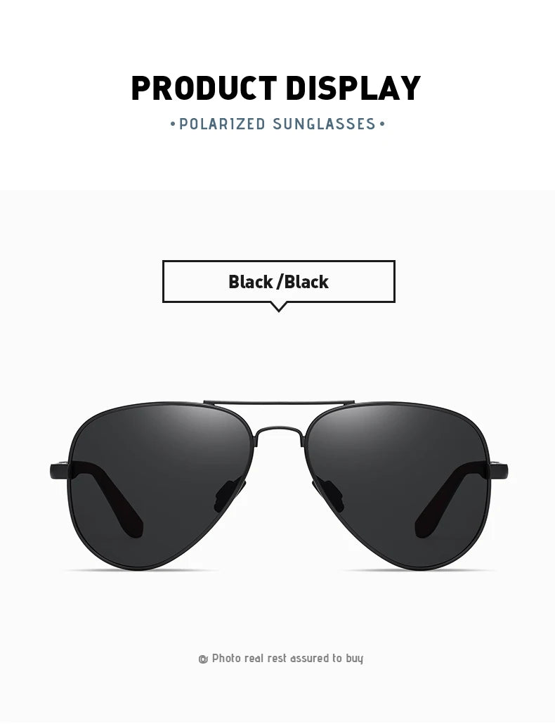 0 -0.5 -0.75 To -6 Night Vision Lens Oval Prescription Sunglasses Men Polarized Metal Driving Anti-Glare Nearsighted Sun Glasses