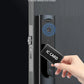 Smart Card Key Access and USB Emergency Charging Smartlock Smart Electronic Door Lock Fingerprint Biometrics Application Control