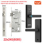 New Smart Door Lock With Tuya APP Digital Electronic Lock Smart Home Wooden Door Lock Biometric Fingerprint