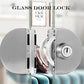 1 Set Double Open Sliding Door Lock Stainless Steel Glass Door Lock with Keys 8-12mm Safety Locks Office Glass Security Hardware